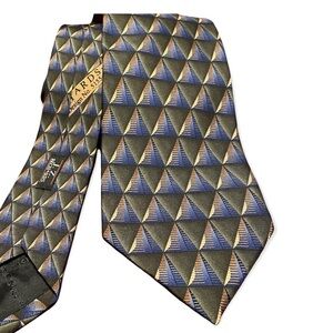J.Z. Richards Silk Tie Handmade USA Wide 4” Classic Designer Necktie